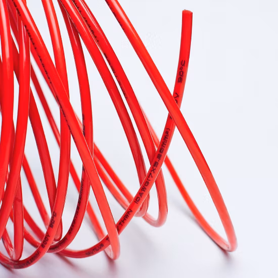 CCA / PVC / fil électrique en nylon