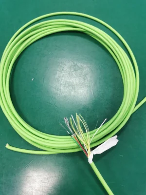 Fil électrique de câble isolé par fibre de verre de caoutchouc de silicone flexible UL3071