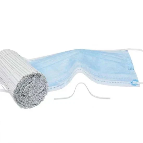 Barre de nez en plastique de PE Masque de protection de l'environnement du fil de nez